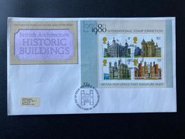 FDC 1978 London Stamp Exhibition 1980