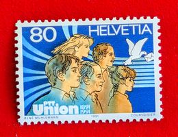 SONDERMARKE 100 JAHRE PTT UNION 818 1991** POSTFRISCH