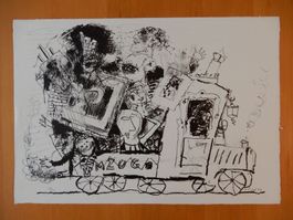 Max KÄMPF (1912-1982) Lithograf sign. nr