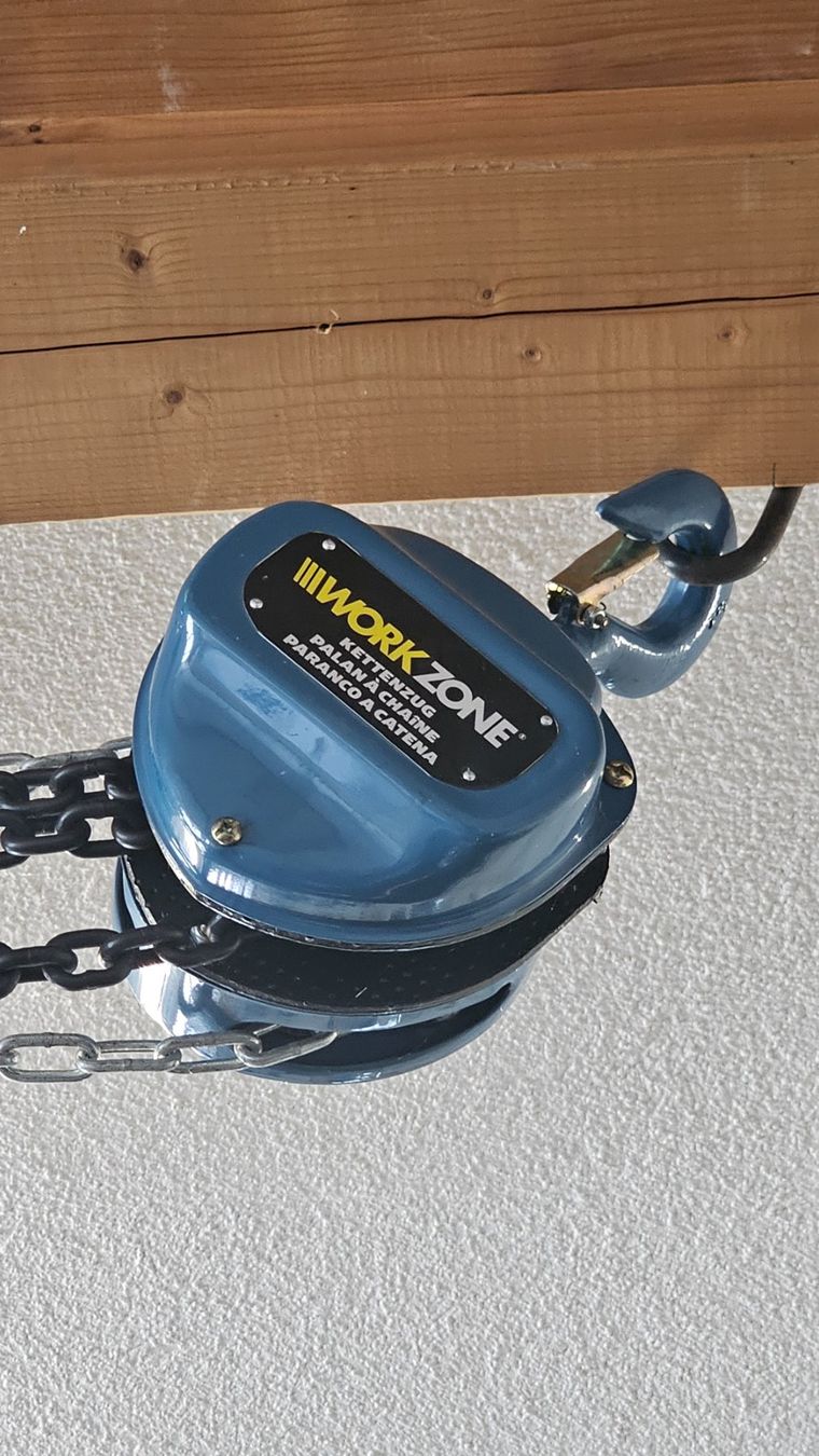 Mehrzweckzüge: Kettenzug WORKZONE max. 1000 kg – Gebraucht aus Diessenhofen von Osio