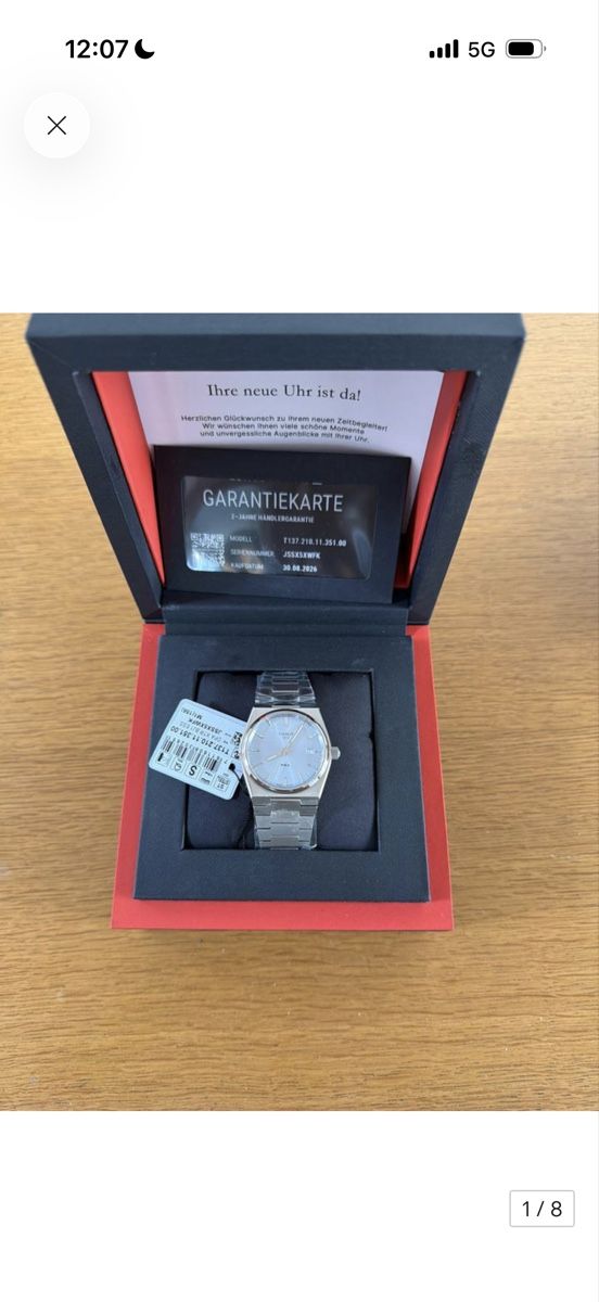 Tissot Montres: Tissot PRX – Neuf avec emballage d'origine à Crans VD par wel_zdk8 8