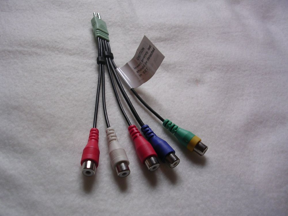 Video AV Component Audio Kabel für LED TV usw. (Neu (gemäss ...