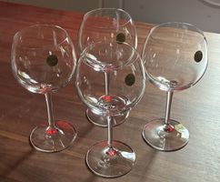 4er Set Capri Kristall Weingläser Bleikristall 24% Neu