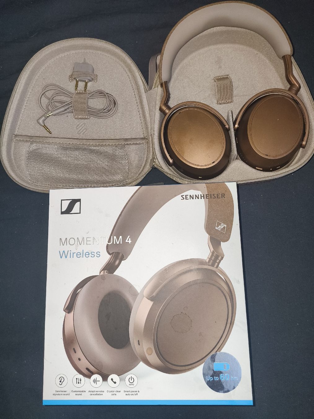 Sennheiser Casques audio: Sennheiser Momentum 4 braun – Neuf (Voir description) à Basel par Tommage
