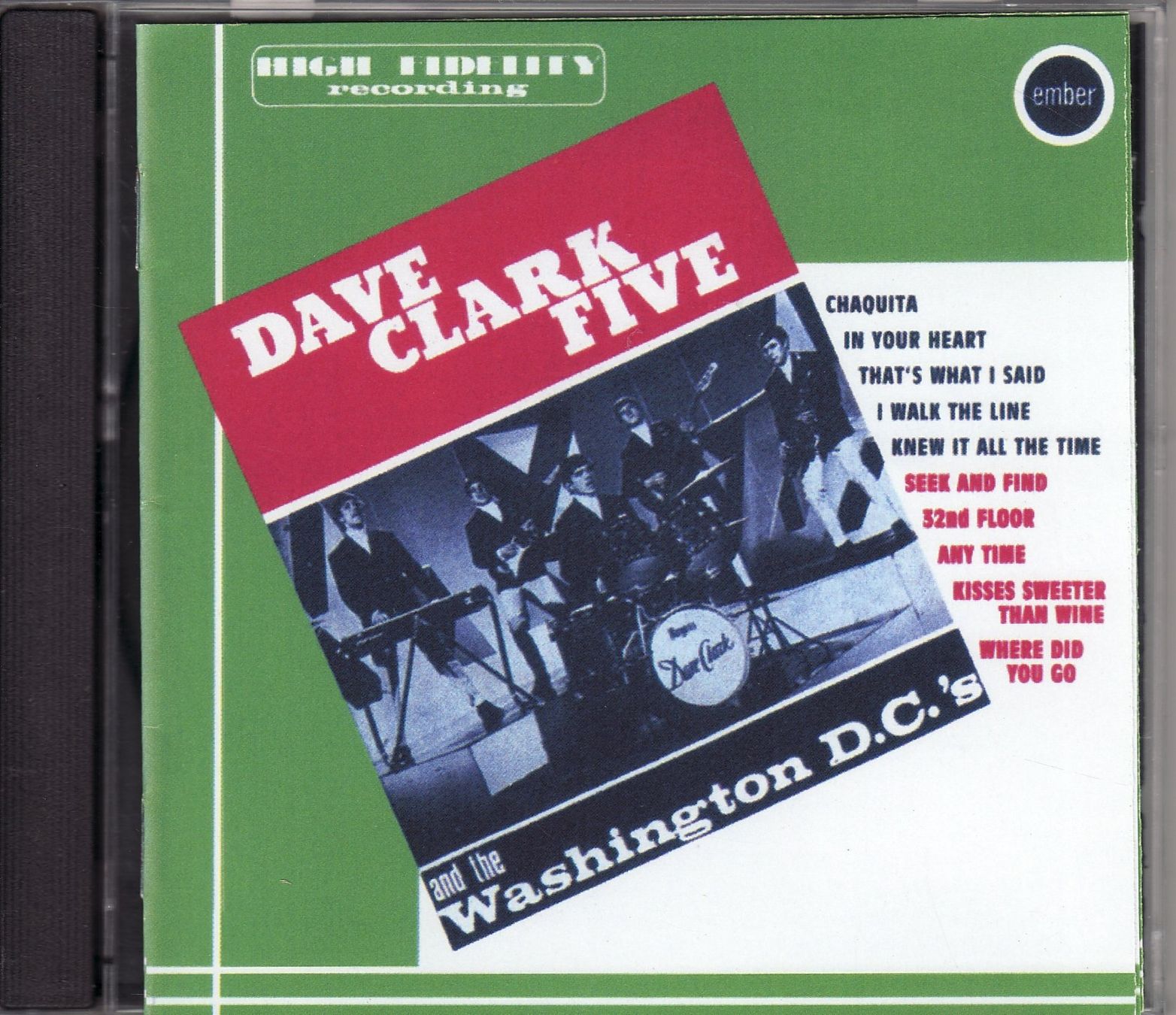 CD: Dave Clark Five / The Washington D.C.'s – Nuovo (secondo la descrizione) da Boussens venduto da catfood01