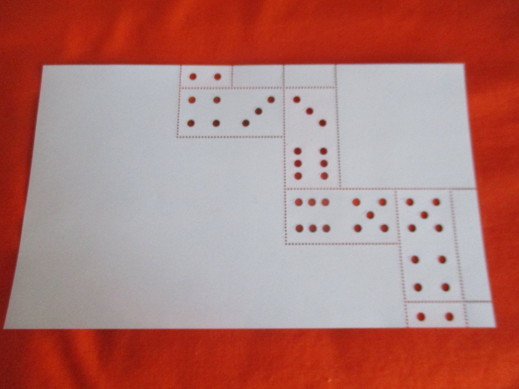 Tutti i francobolli: Briefmarke Domino postfrisch – Nuovo (secondo la descrizione) da Birsfelden venduto da alles-muss-raus 1