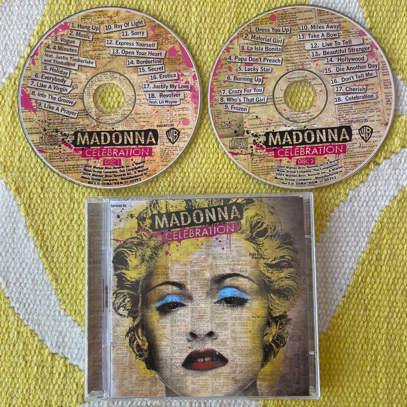 CDs: MADONNA-2CD BEST OF CELEBRATION – Gebraucht aus Rorschacherberg von CD-Roli
