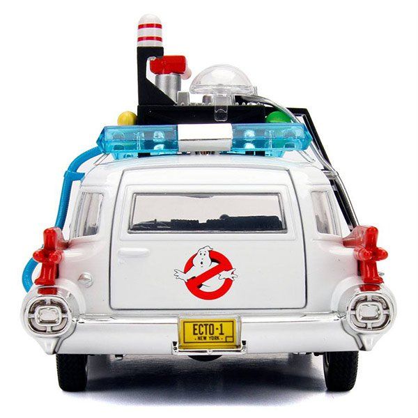 Jada Toys Modellini d'auto: Ghostbusters Diecast Modellauto Cadillac Ecto 1 - 1:24 – Nuovo e nell'imballaggio originale da Zofingen venduto da ActionSpielzeug 6