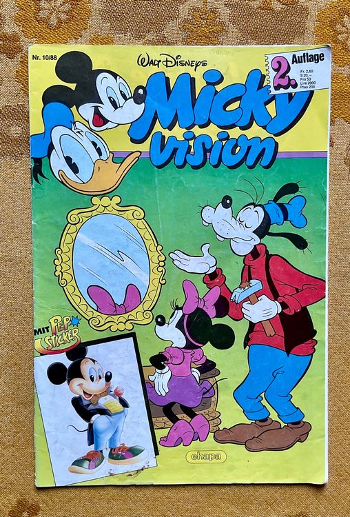 Micky Vision Heft Nr 10 von 1988 (Gebraucht) in Endingen für CHF 0.8 ...