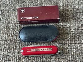 Kleines altes Sackmesser VICTORINOX „SBB CFF FFS“ OVP TOP
