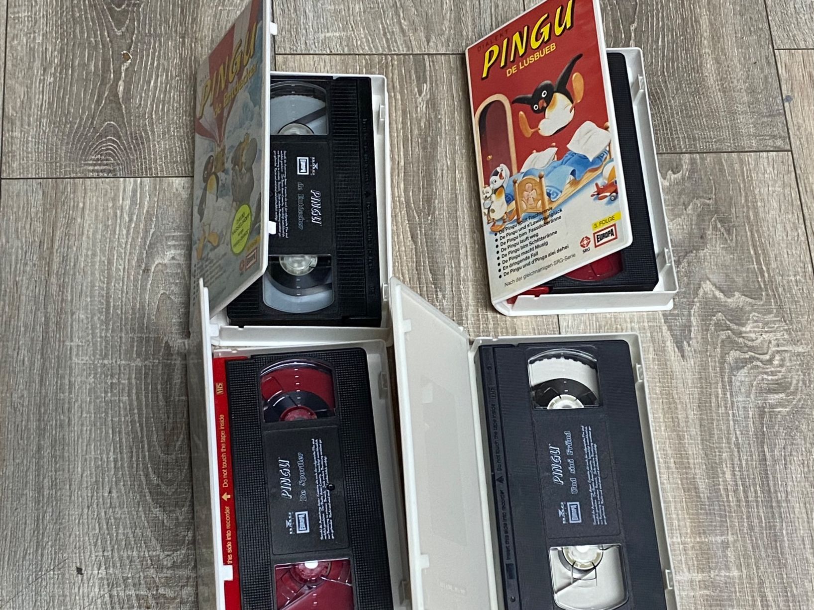 Alle VHS: Pingu 4x – Gebraucht aus Muri b. Bern von AdidasCollector 1