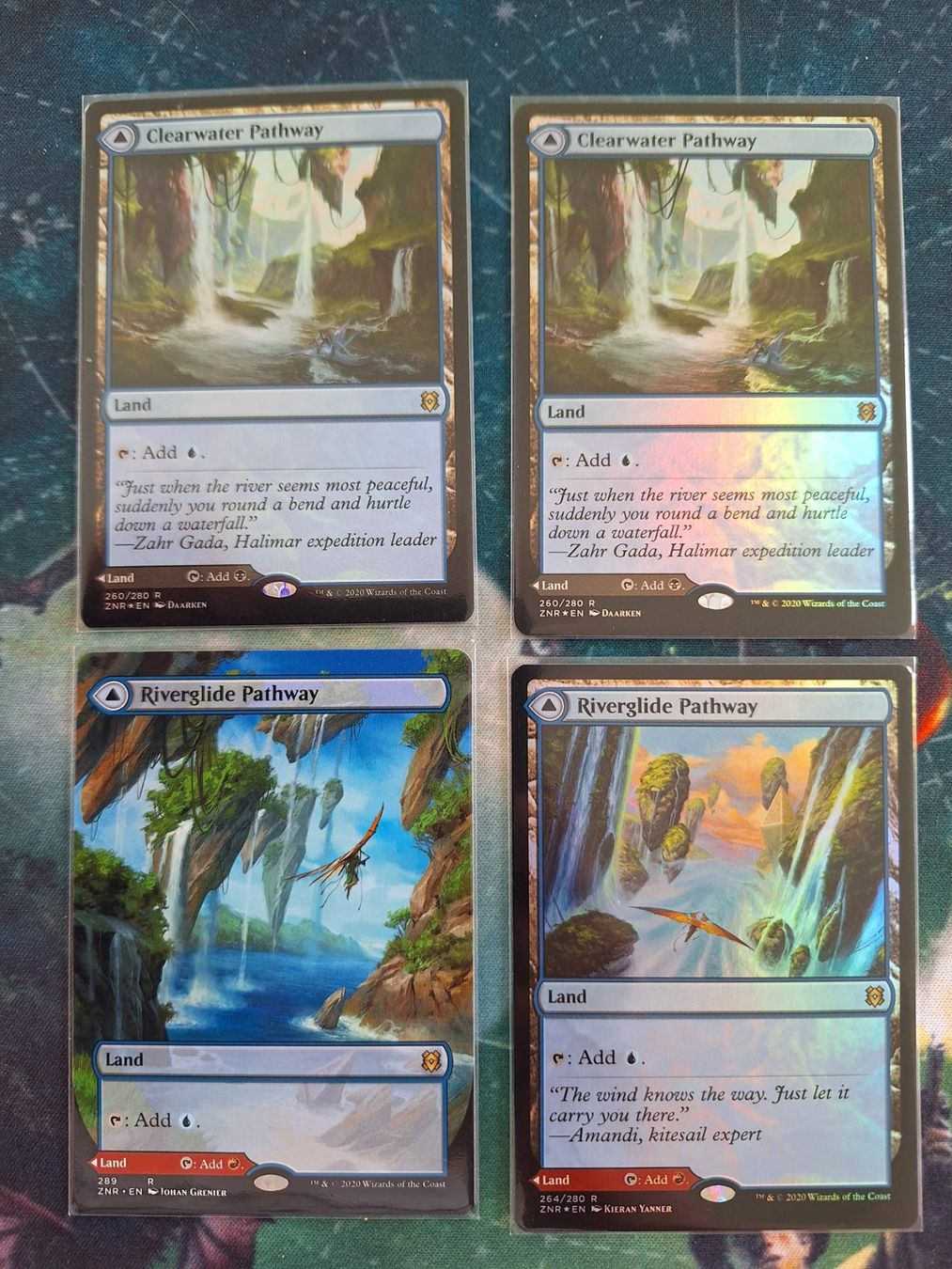 Magic The Gathering Carte collezionabili: 4 Pathway Lands EN , 3x Foil! – Usato da Aarau venduto da bag_t65l 6