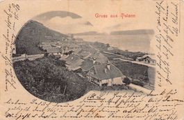 Gruss aus Twann, gelaufen 1904