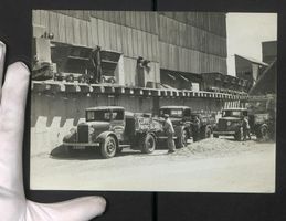 Fotografie Lastwagen Morris mit Hamshaw 
