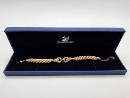 Bracelet Swarovski Double Nœud d'Amour 22cm – Neuf