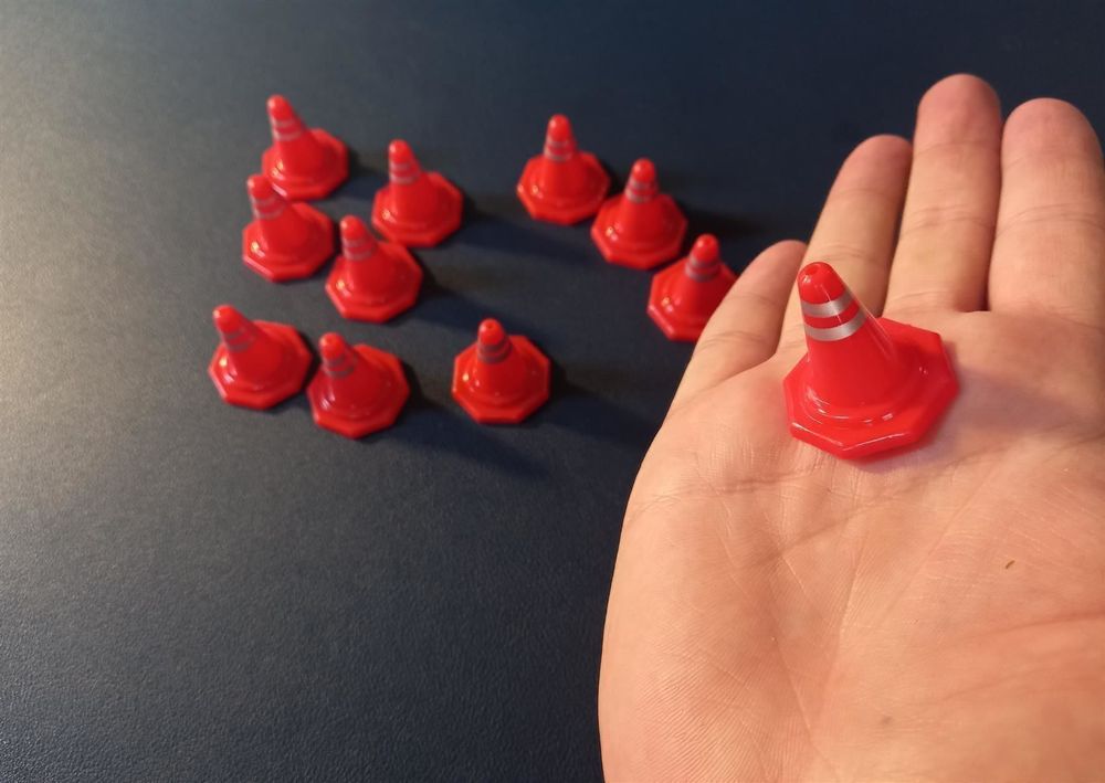 150x Miniaturkegel von Modellen - Cône miniature de maquette (Neu und ...