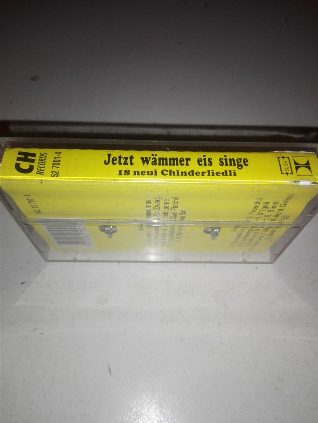 Musicassette: Jetzt wämmer eis singe  (18 Chinderliedli's) – Usato da St. Gallen venduto da elk2021 1
