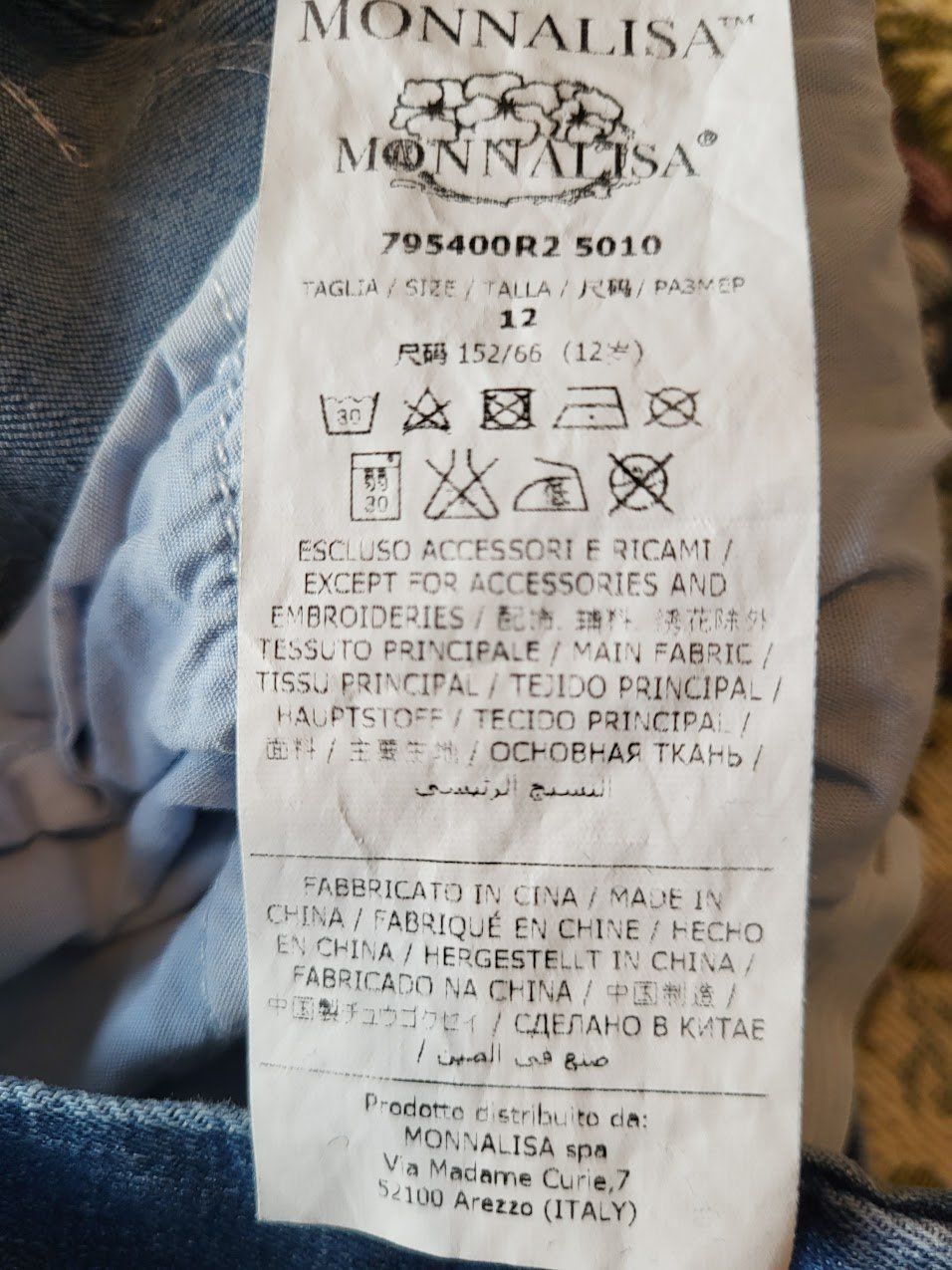 Monnalisa Pantaloni: Monnalisa Mädchen Jeans – Usato da Meilen venduto da mads57 3