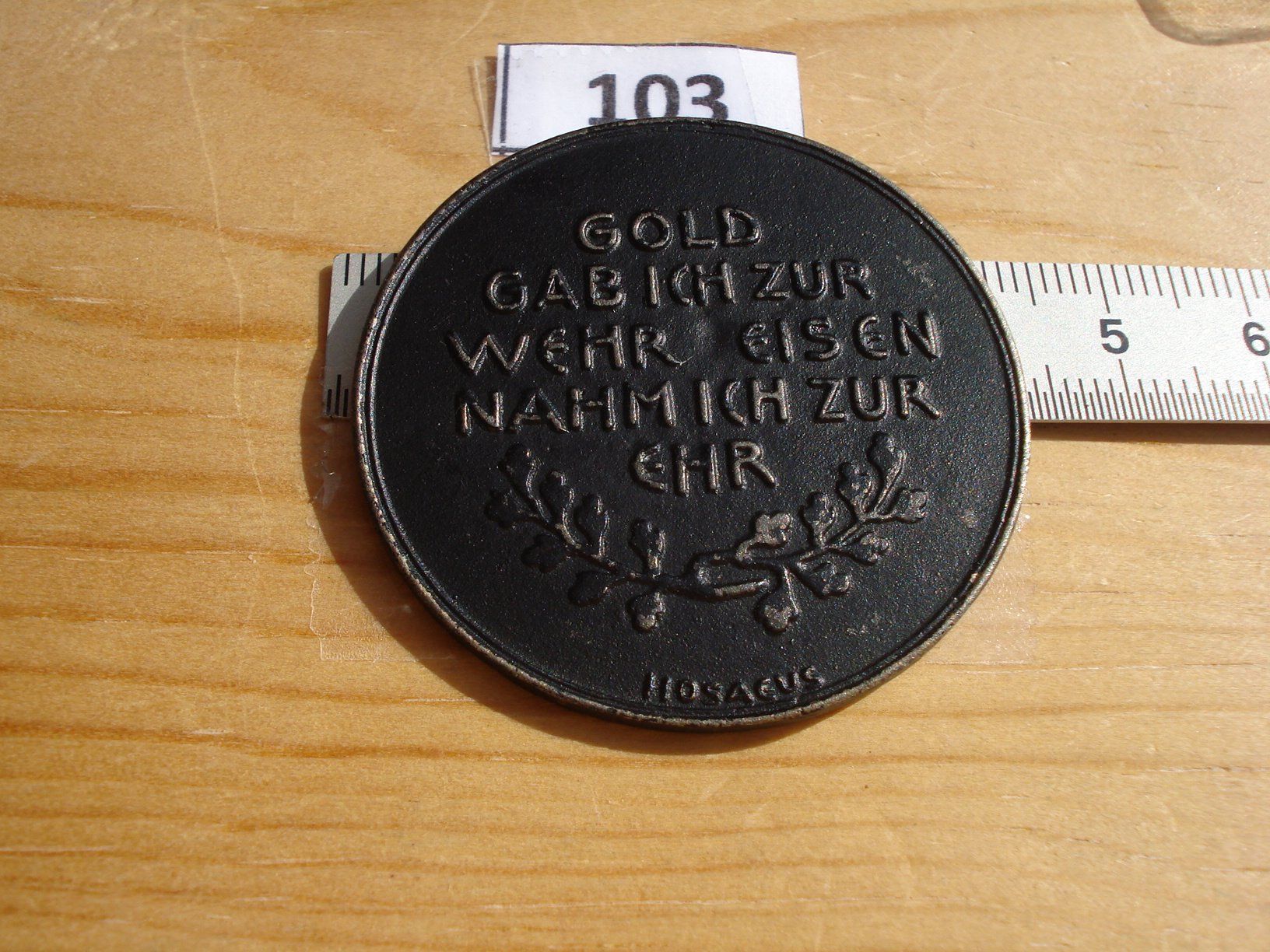 Medaglie: (BM) Médaille, N°103 – Usato da Erlach venduto da Net-Coins 1