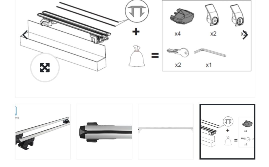 Barres de toit: Dachträger VW Golf VIII offene Dachreling – Neuf (Voir description) à Zwillikon par Funfun 3