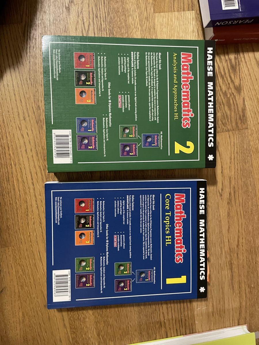Libri: IB Diploma Programme Mathematik HL - Haese Maths – Usato da Basel venduto da Sarah921 1