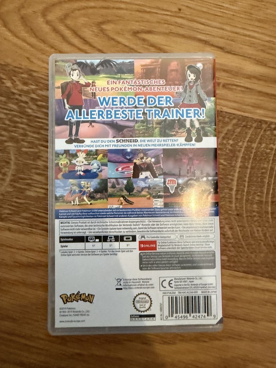 Pokémon Giochi: Nintendo Switch Pokémon Schwert Spiel – Usato da Steinach venduto da Giusep7 1