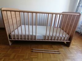 Lit bébé 140x70 avec matelas