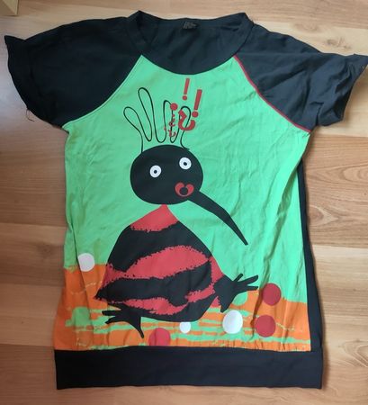 Buntes T-Shirt von Moa, Gr. S, passt zu Desigual