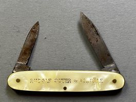 Altes Sackmesser Selecta 84 mm  - Rudolf Suter & Co. Bâle