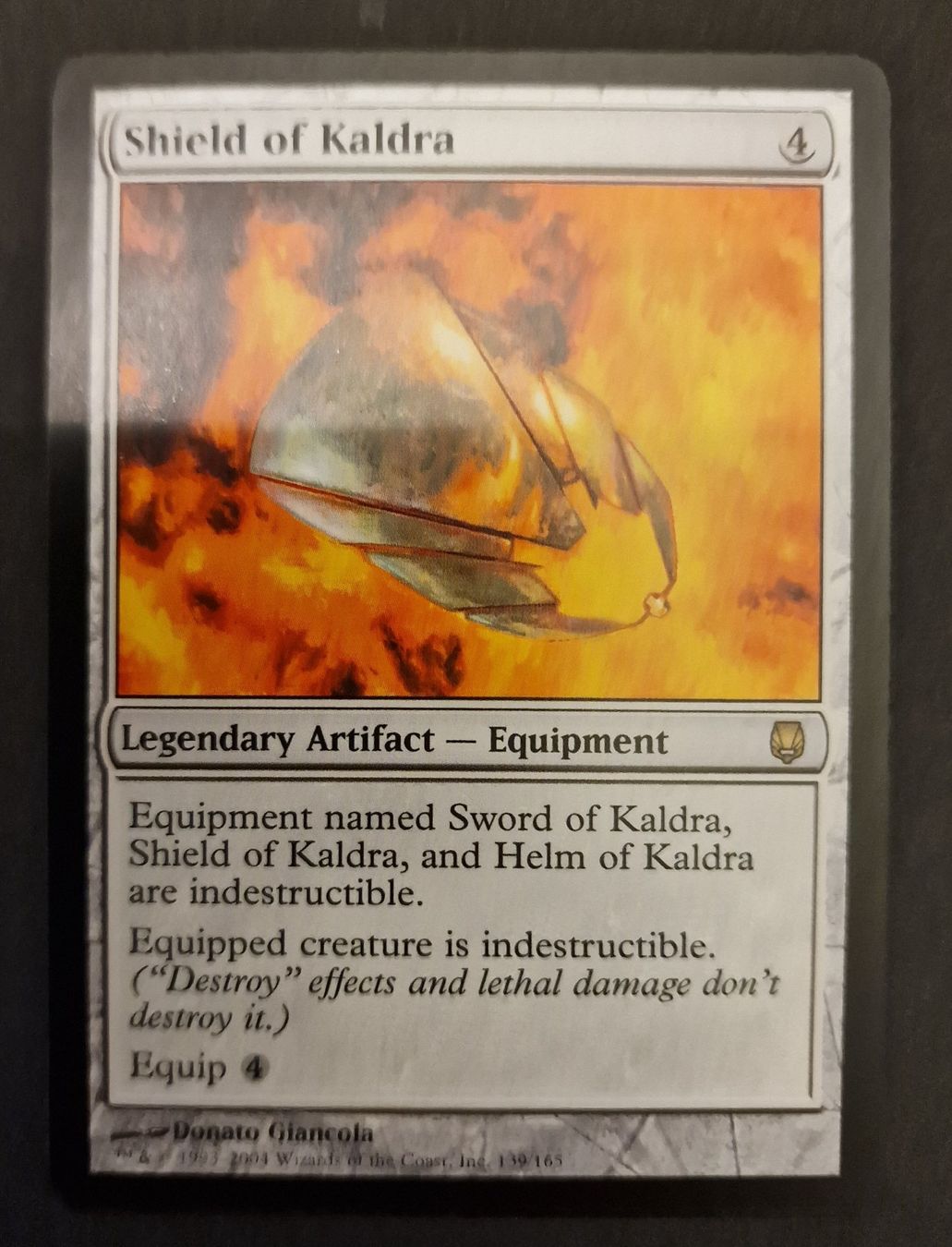 Magic The Gathering Sammelbilder & Trading cards: Shield of Kaldra, Magic the Gathering – Gebraucht aus Hochdorf von