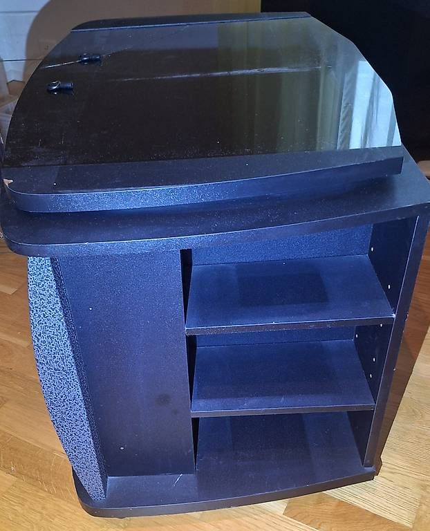 Mobili TV: TV Möbel mit Glas-Drehteller - ca. 30 Grad – Usato da Weiach venduto da gre_v6mw 1