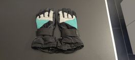 Skihandschuhe Snowboard Handschuhe Schwarz Türkis Protektor