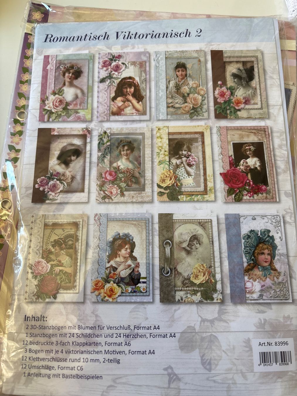 Kit bricolage: 24x 3D-Karten zum basteln – Nuovo e nell'imballaggio originale da Amriswil venduto da SCHLOSSGEISTLI 2