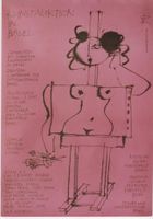 ISRAEL KUNSTAUKTION IN BASEL 1973 Original Plakat
