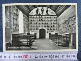 SEMPACH LU AK SCHLACHTKAPELLE INNERES 1949