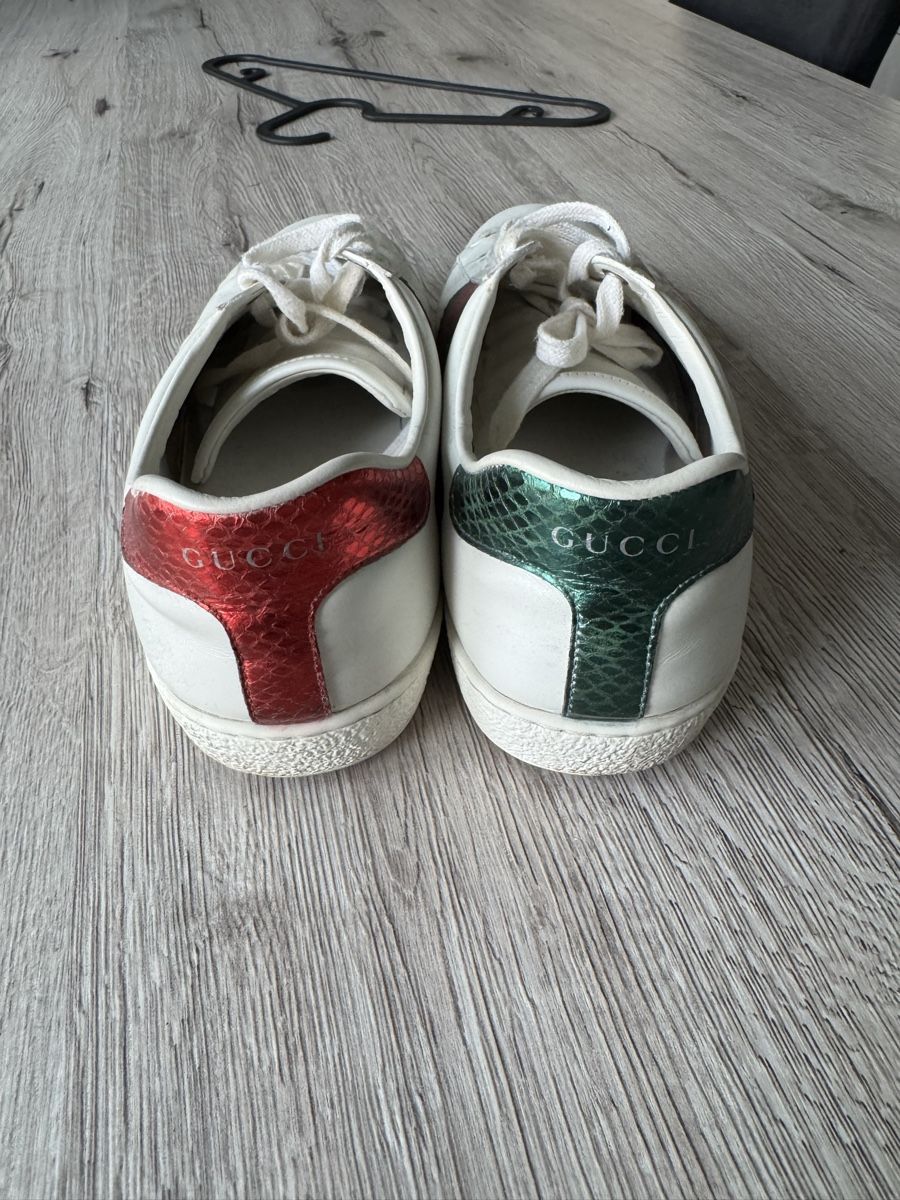 Gucci Scarpe da uomo: Gucci Sneaker weiss mit Biene – Usato da Villmergen venduto da van_xv9t 2