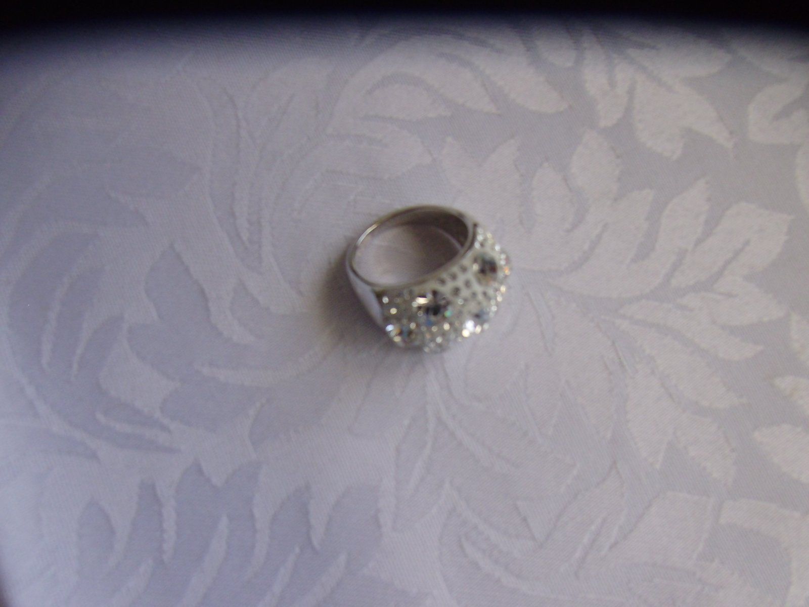 Anelli: Ring Modeschmuck Grösse: 54 Silberfarbend mit Steinen – Nuovo (secondo la descrizione) da Walenstadt venduto da Pluisa 5