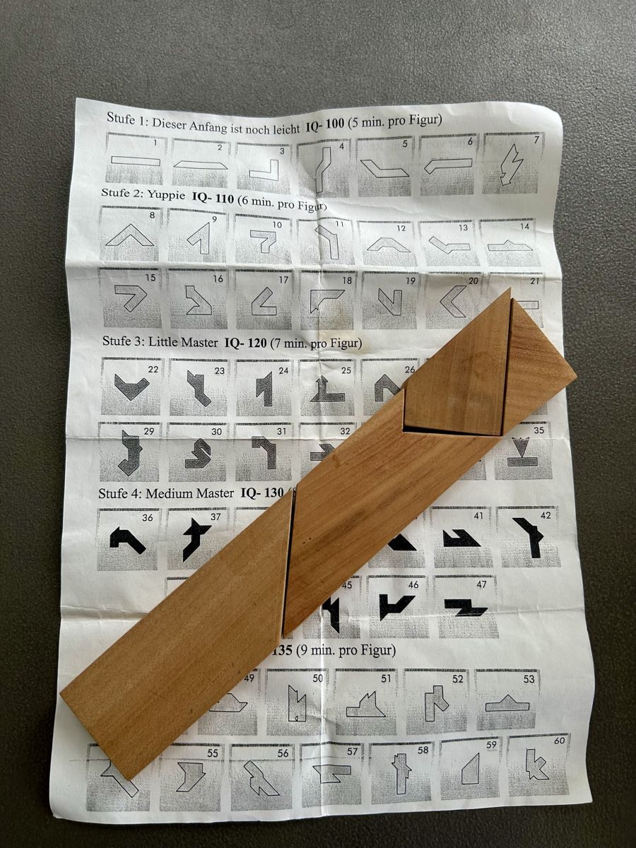 Giocattoli: Geduldspiel Holz T - Puzzle – Usato da St.Gallen venduto da Willisg