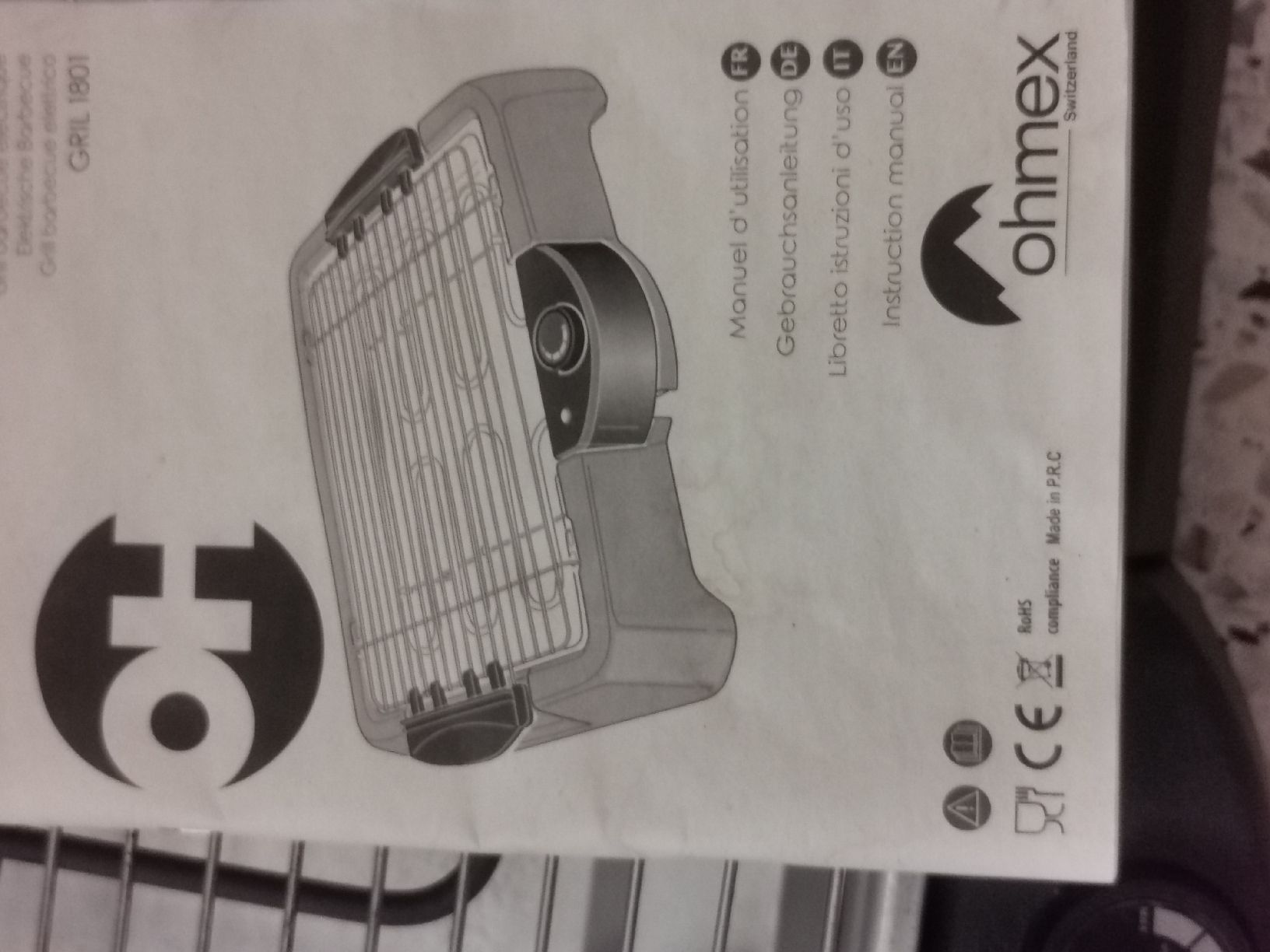 Griglie: Elektro Grill von Ohmex – Nuovo (secondo la descrizione) da Mellingen venduto da fra_g7y8 5
