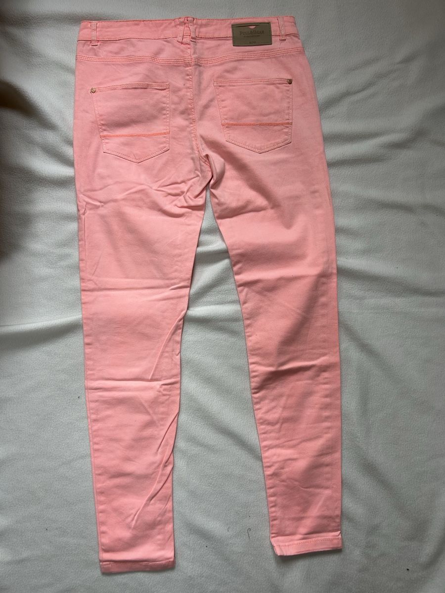 Pull&Bear Jeans: Pull&Bear Sommer Jeans, Gr. 38, Peach – Usato da Röschenz venduto da c_k_wj8r 1