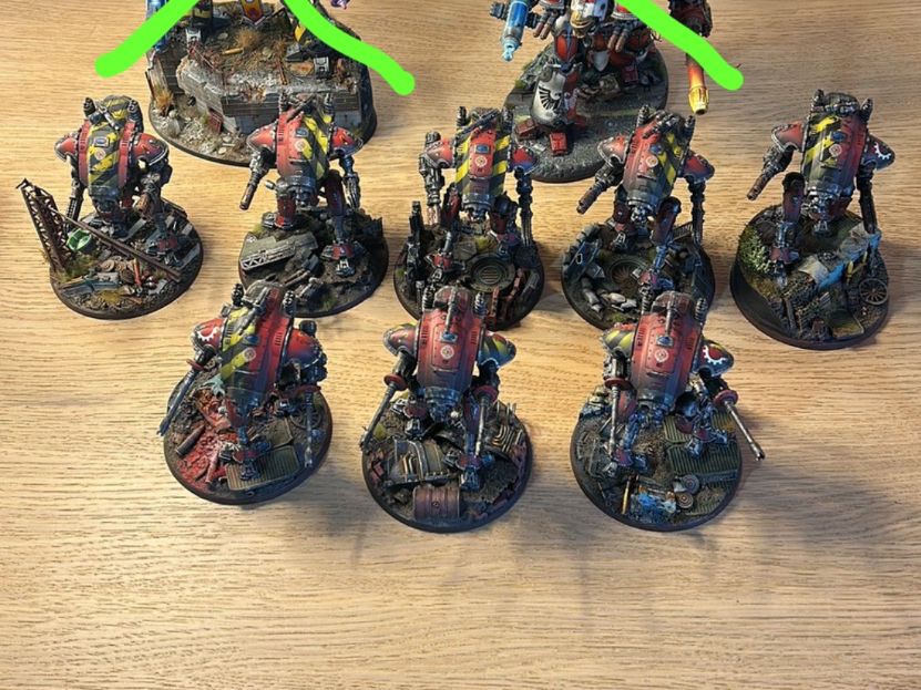 Kit di modellismo & Modellini statici: Figurines Warhammer 40K - Armée de Collection Unique! – Usato da Mont-Soleil venduto da loi_k58f
