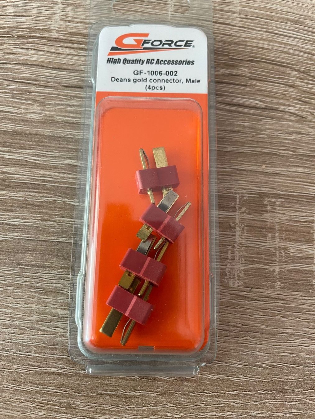 Modellismo RC: Deans Goldstecker 4 Stück – Nuovo e nell'imballaggio originale da Brunegg venduto da dav_vhz9