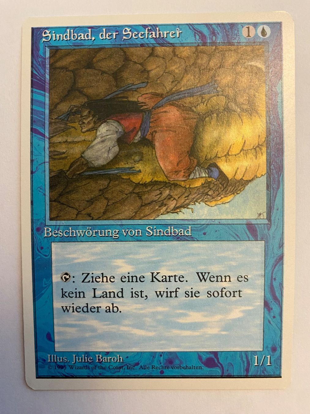 Magic The Gathering Carte collezionabili: Sinbad, der Seefahrer - 4th Edition – Usato da Bonstetten venduto da ddiederichs