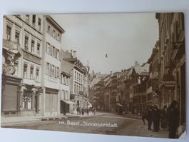 Alte Ansichtskarte Basel Steinenvorstadt, R21