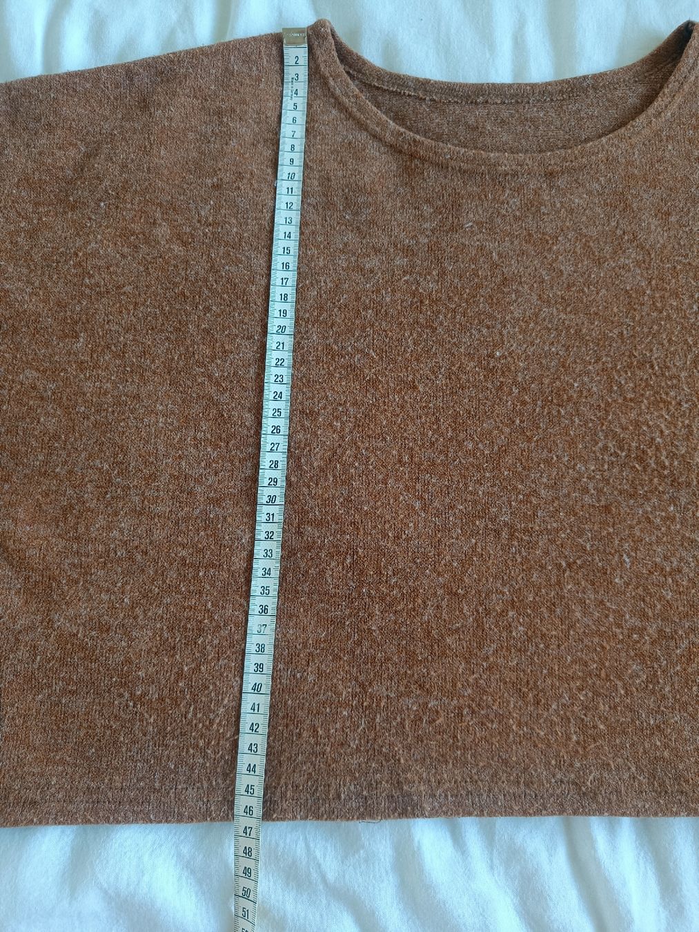Maglioni & Felpe: Boho Chic Fall Poncho – Brown & Black | Soft, Cozy, Timeless – Usato da Rotkreuz venduto da Prelovedswitzerland 2