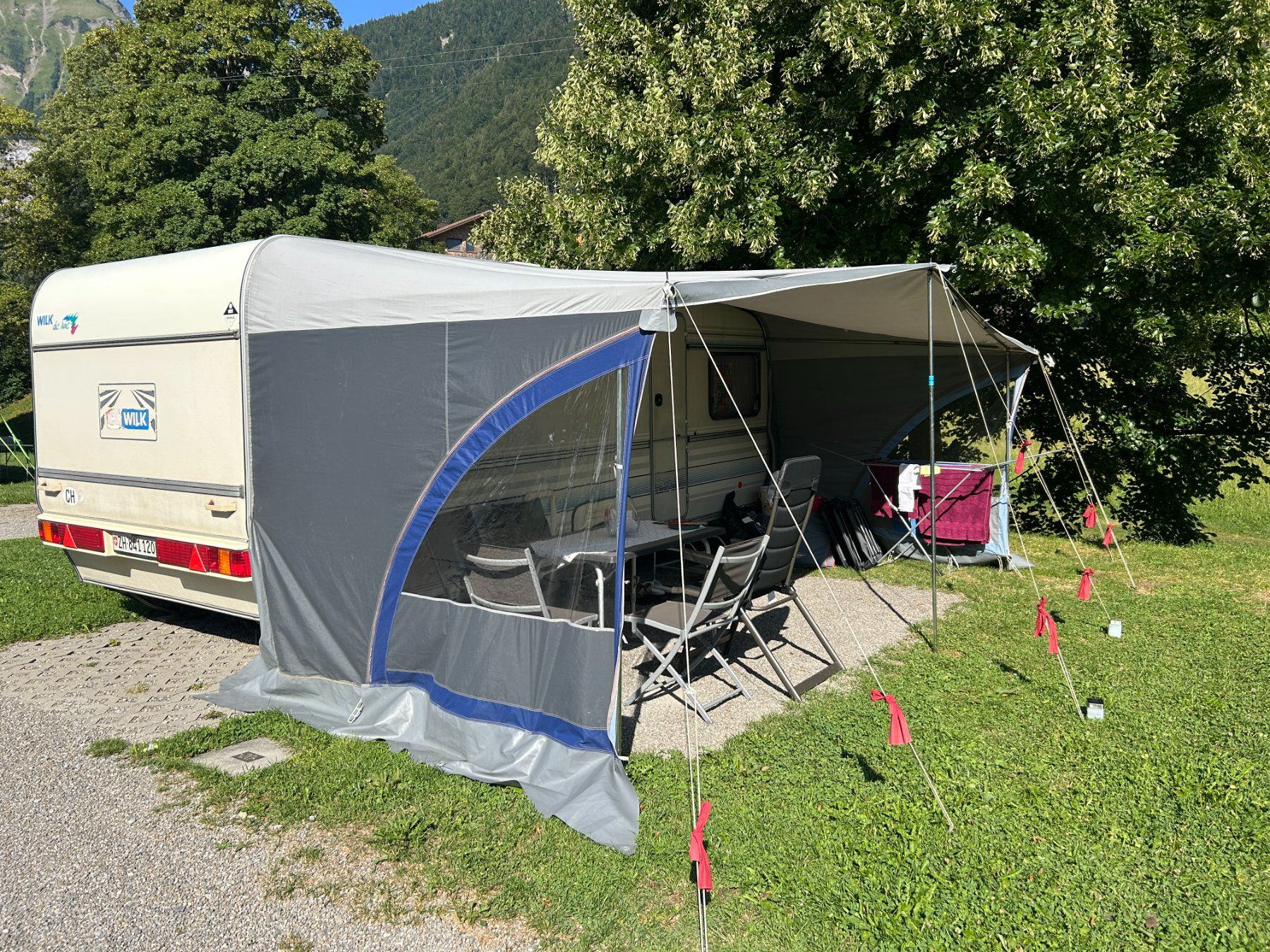 Wilk Camping Fahrzeuge: Wohnwagen CI-Wilk 540 de luxe – Gebraucht aus Rudolfingen von Flaschy