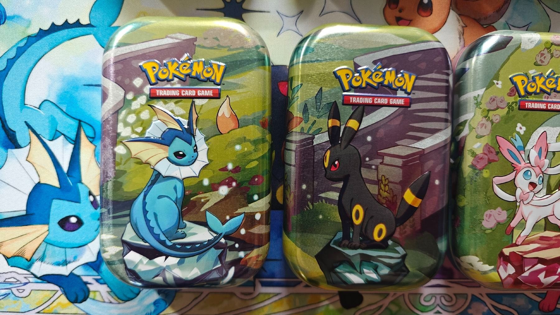 Pokémon Carte collezionabili: Prismatic Evolutions Mini Tins Art Set - Leer/Empty – Usato da Beringen venduto da Gardosa 3