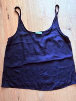 AmericanVintage Träger Shirt, Seide, dunkelblau, sehr guter