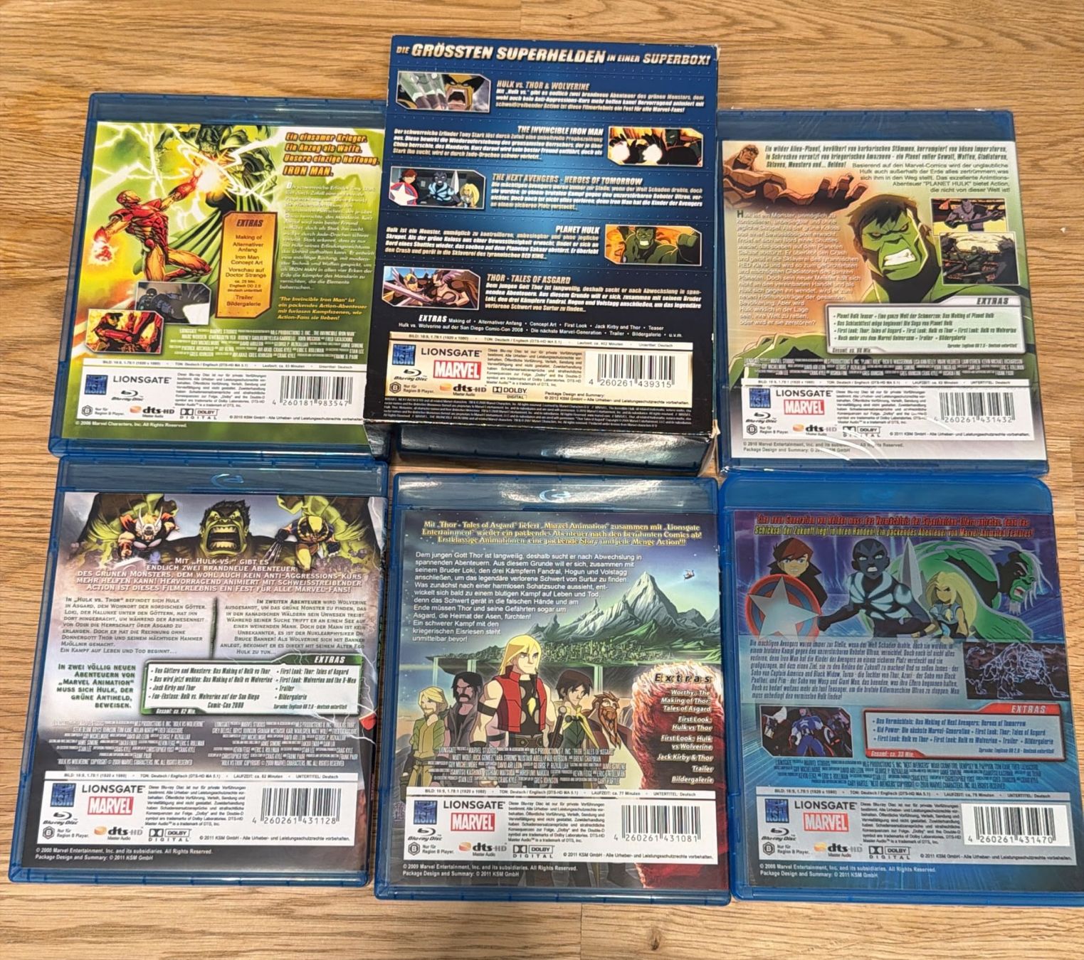 Tutti i DVDs: MARVEL ANIMATION LIMITED EDITION BLU-RAY – Usato da Zürich venduto da freioccasionen 1