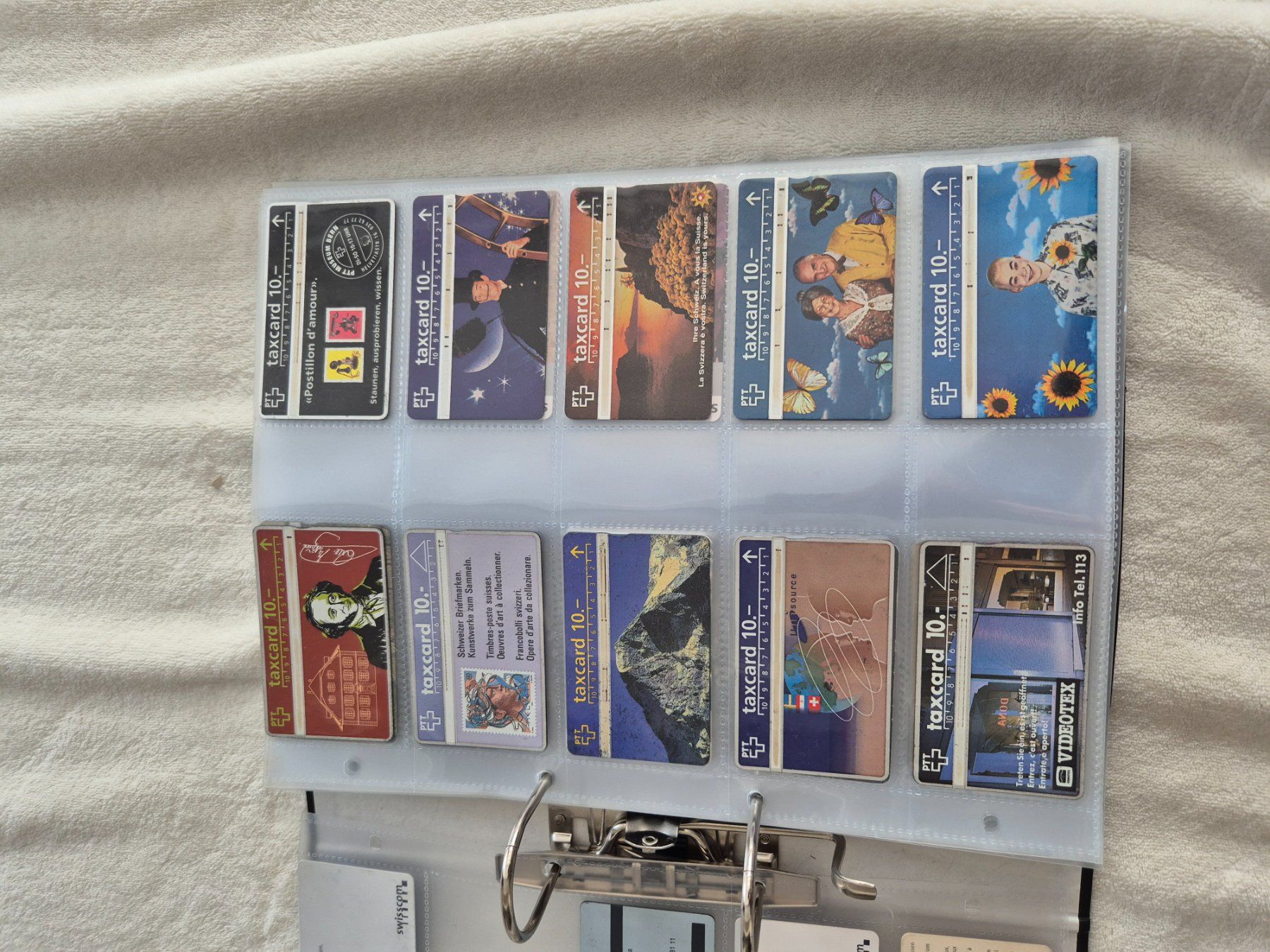 Schede telefoniche: Sammlung  Tax Card Ordner – Usato da Vilters venduto da Fleiflomi 4